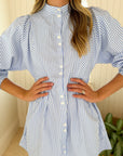 OLIPHANT Avery Dress Surrey Blue