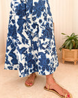FITZROY & WILLA Savannah Dress Blue Gordes
