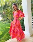 FINAL SALE FEATHER & FIND Eclectus May Dress Joy Frequency