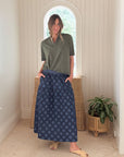SUNSHINE TIENDA Colette Skirt Denim Eyelet