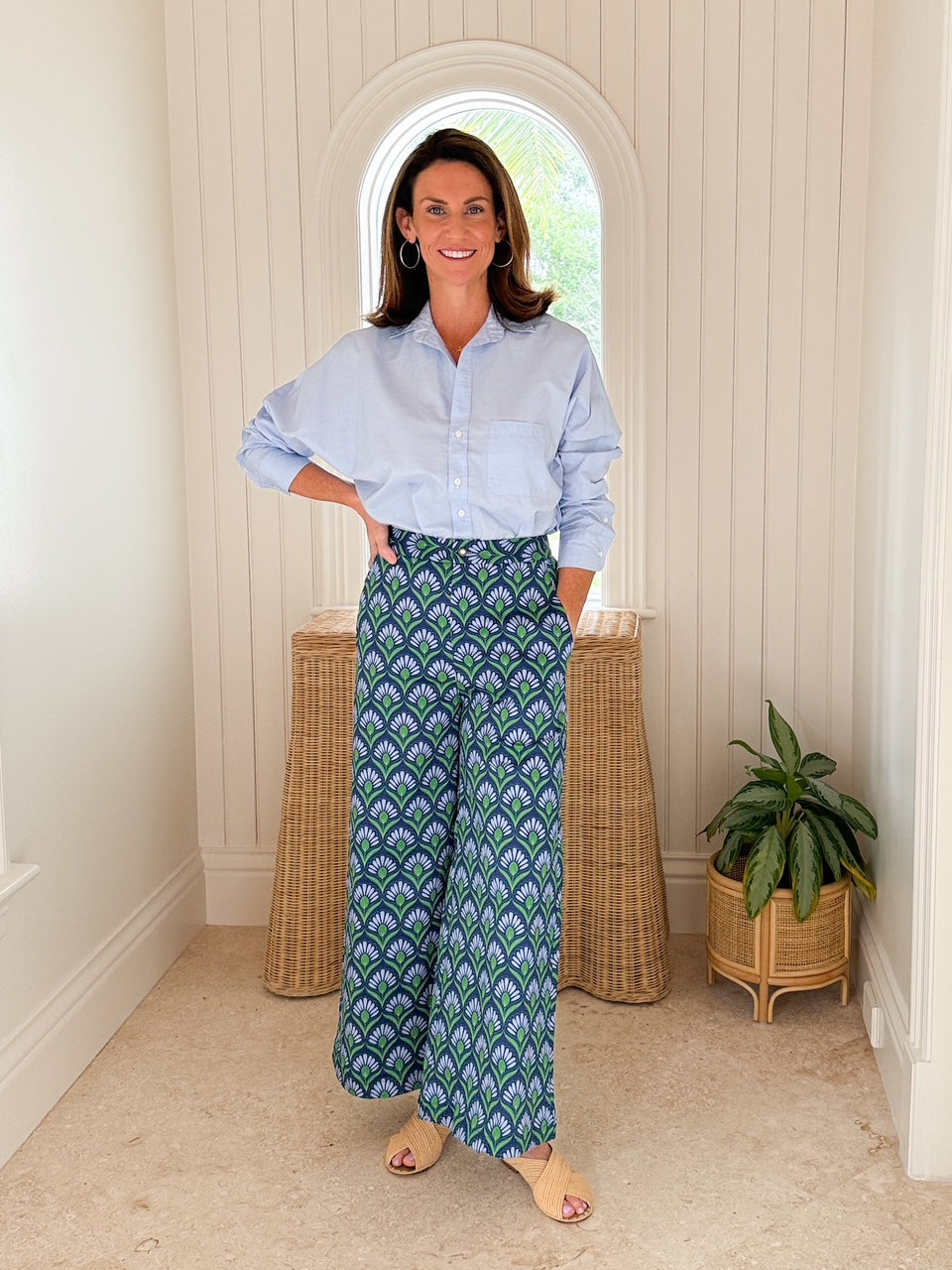 PROSPERINA Barrett Pant Fete Blue
