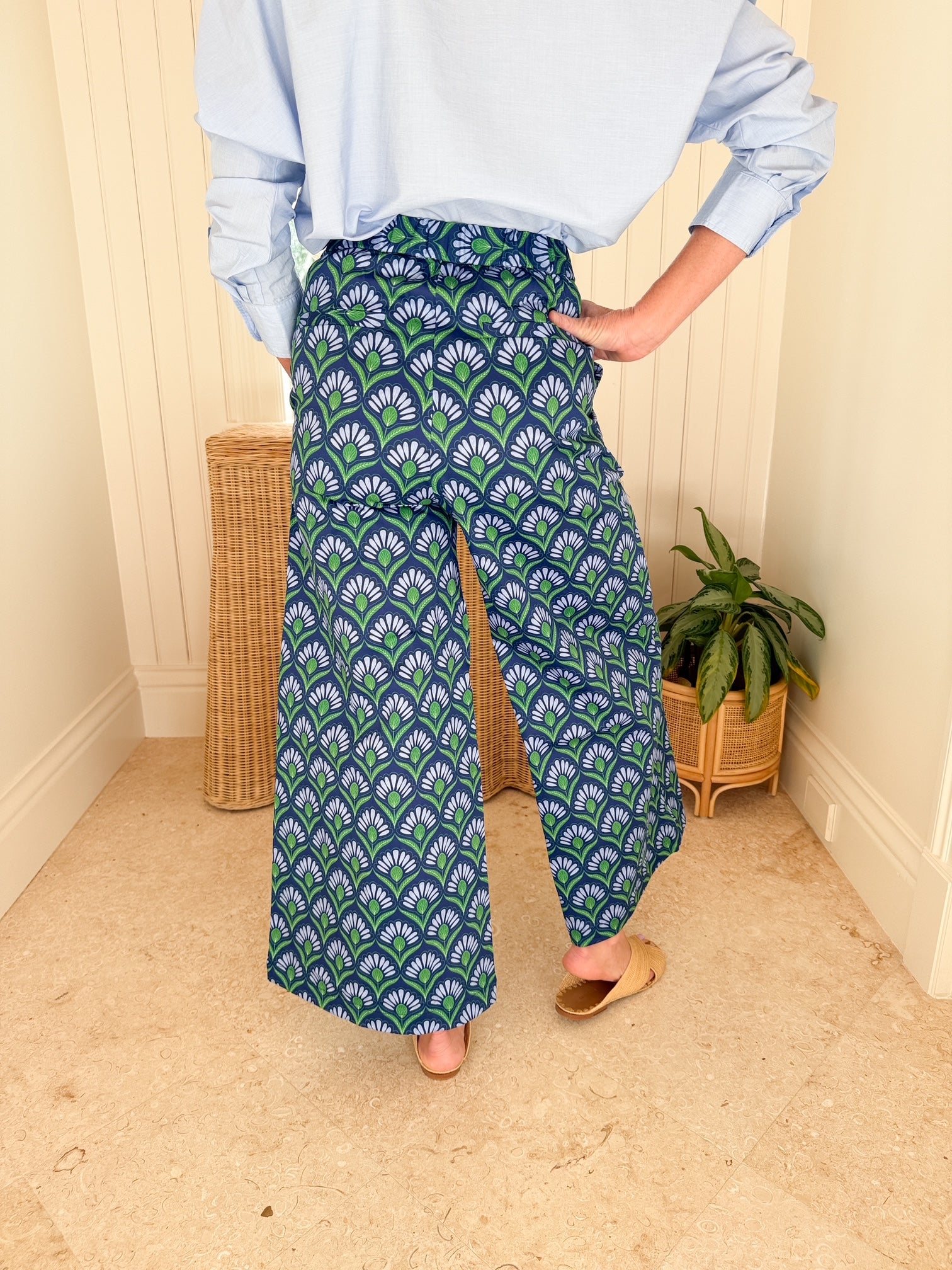 PROSPERINA Barrett Pant Fete Blue