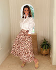 PROSPERINA Erica Midi Skirt Untamed