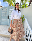 PROSPERINA Erica Midi Skirt Untamed