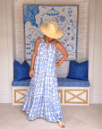 FINAL SALE DANA SMALL DESIGNS The Anywhere Dress Marrakech Tile Harbour