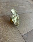 CORAZON NAPKIN RING GOLD DOT - SET/4