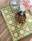 Versailles Serving Tray Green