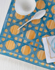 Versailles Serving Tray Ocean Blue