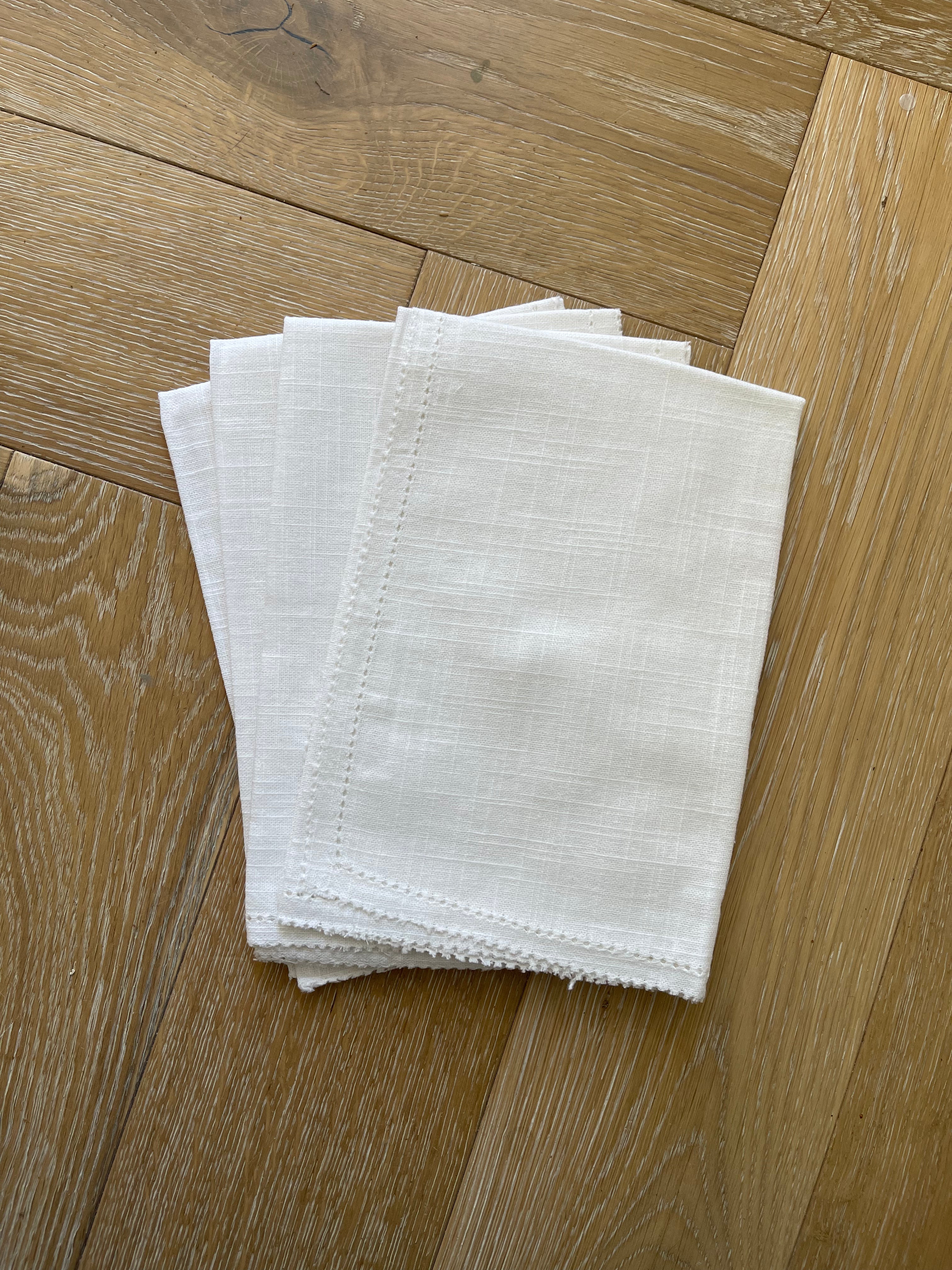 Hudson Napkins Pearl- Set/4