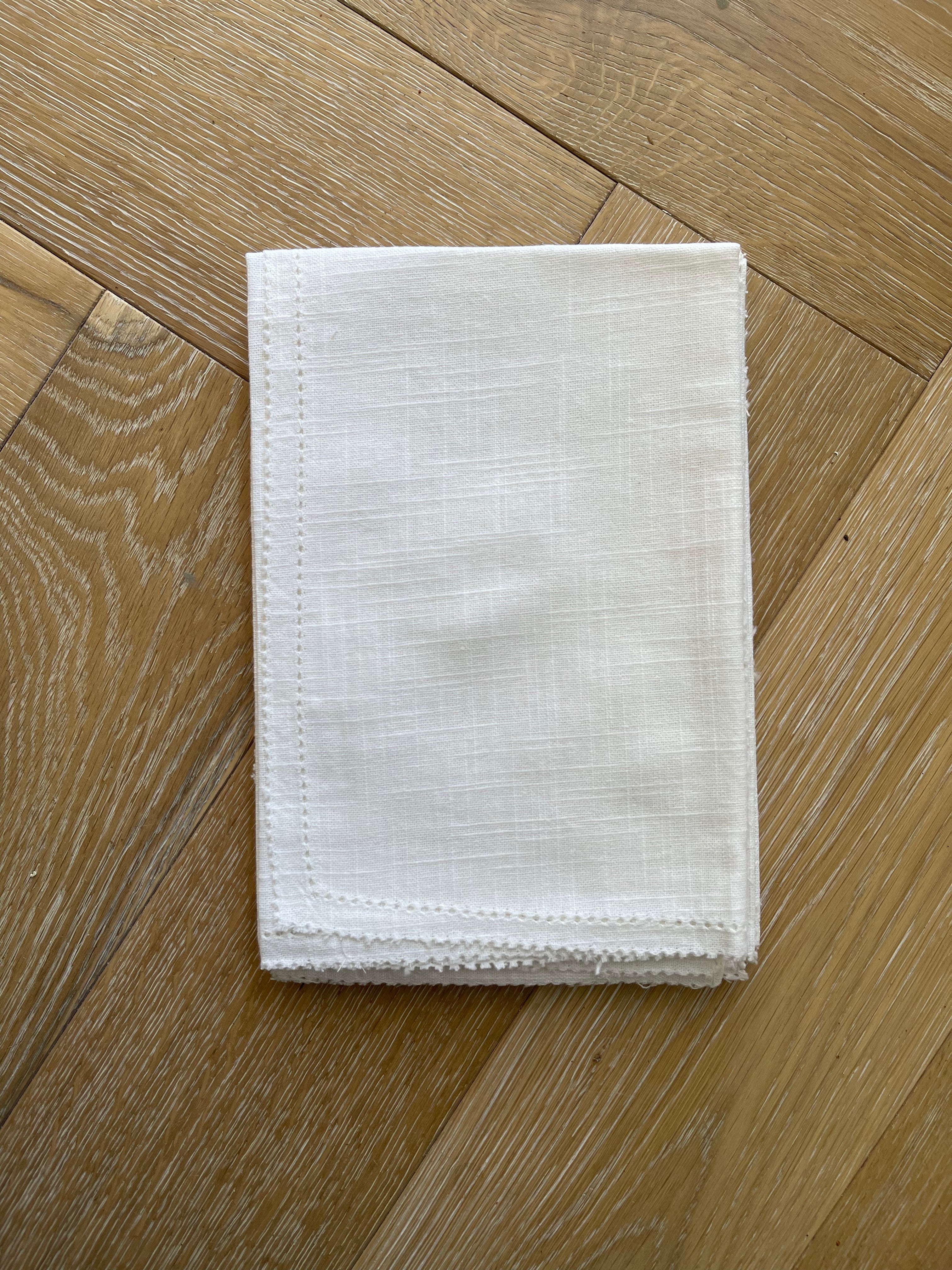 Hudson Napkins Pearl- Set/4