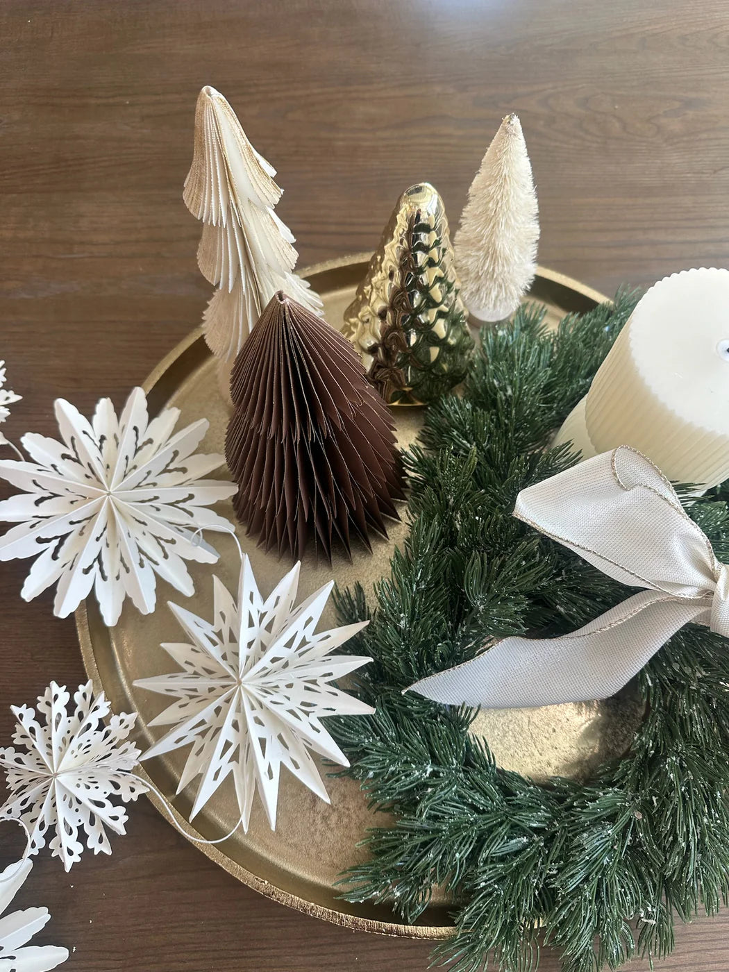 Snowflake Garland 72"