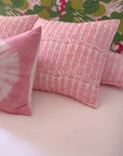 DANA SMALL DESIGNS Lumbar Pillow Flower Row Pink Lotus
