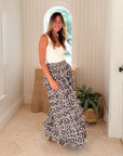 LOLA AUSTRALIA Valentina Skirt Starburst Latte