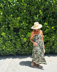 CARA CARA Carmen Dress Catalina Olive