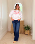 UNEMPLOYED DENIM Palm Beach Sweatshirt