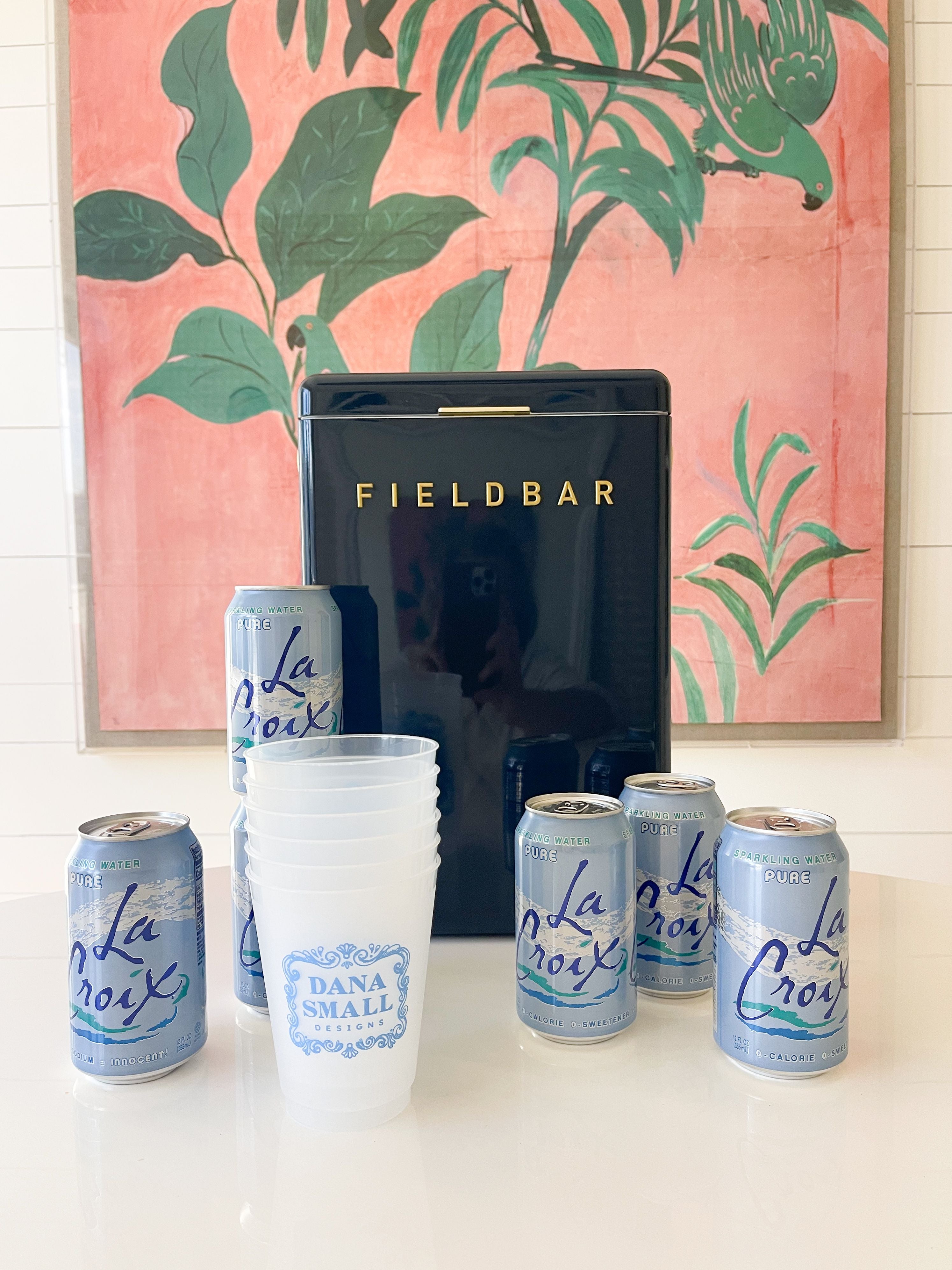FIELDBAR Drink Box Sea Boat Blue