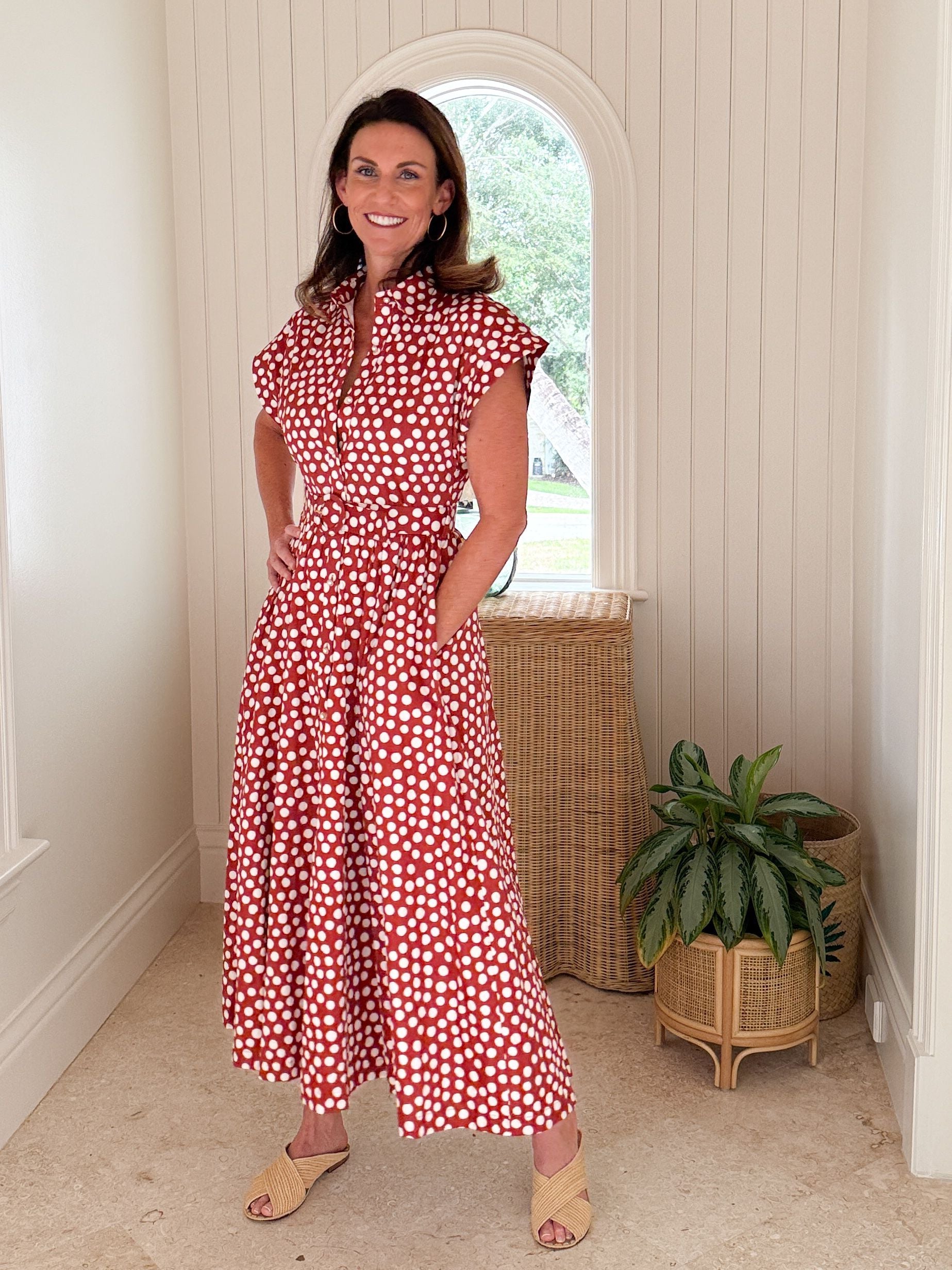 PROSPERINA Jocelyn Maxi Dress Spot On