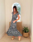 OMIKA Cora Midi Dress Malia Moss