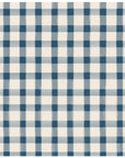 Navy Painted Check Cocktail Napkins Set/20