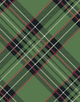 Green Plaid Cocktail Napkin-Set/20