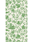 Green Regal Peacock Guest Napkin-Set/16