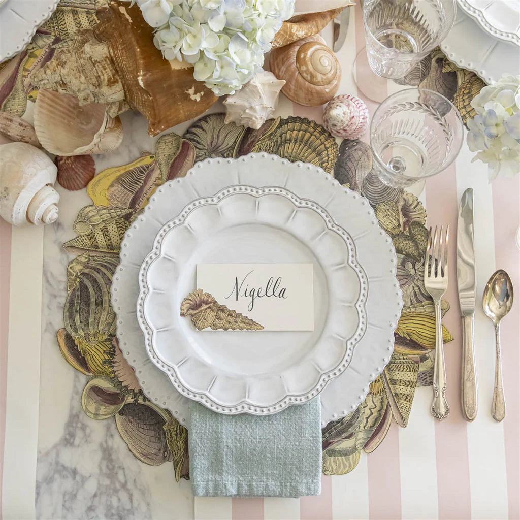 Shell Wreath Placemat Set/12