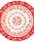 Die-Cut Red Regal Placemat-Set/12