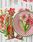 Amaryllis Table Accent-Set/12