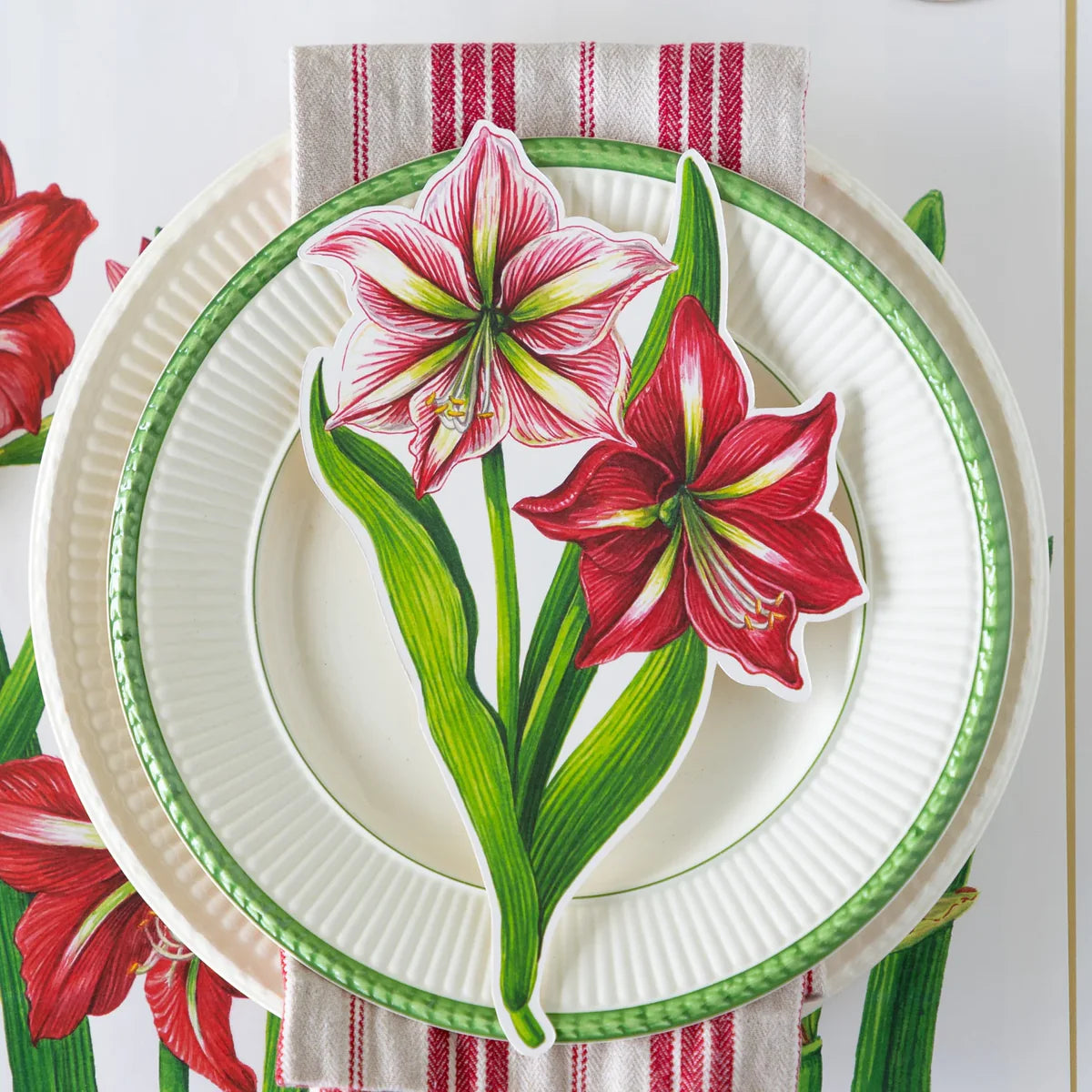 Amaryllis Table Accent-Set/12