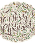 Die-Cut Merry Christmas Placemats