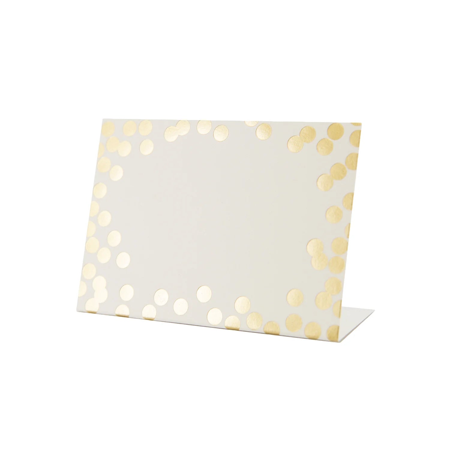Gold Confetti Place Card Set/12