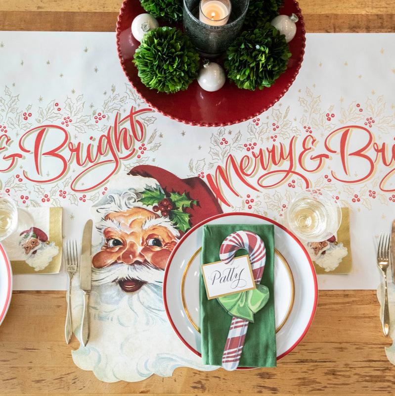 Die Cut Santa Placemat