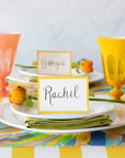Gold Frame Place Card Set/12