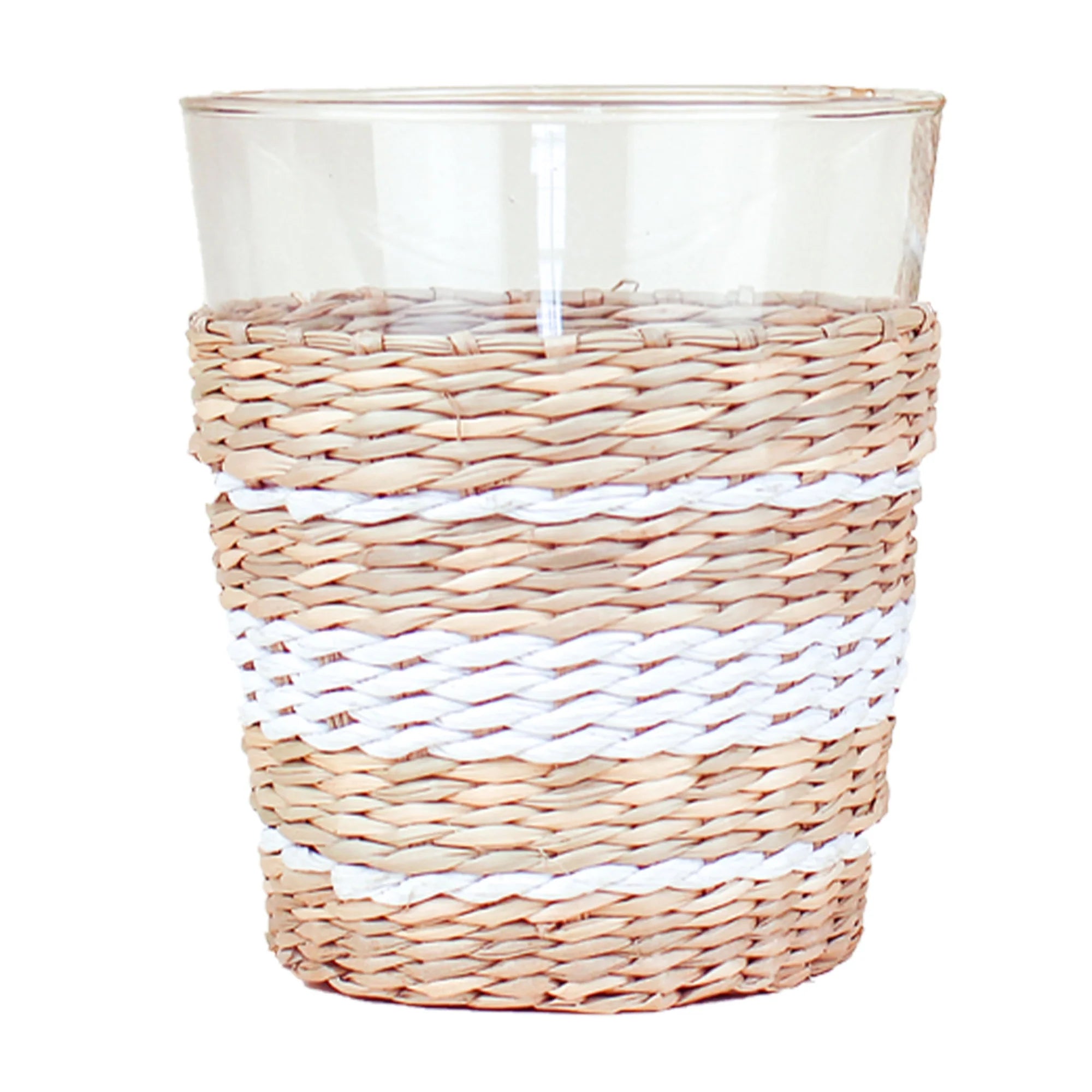 Seagrass White Stripe Tumbler-Set/6
