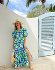 SHERIDAN FRENCH Margot Dress Navy Picnic