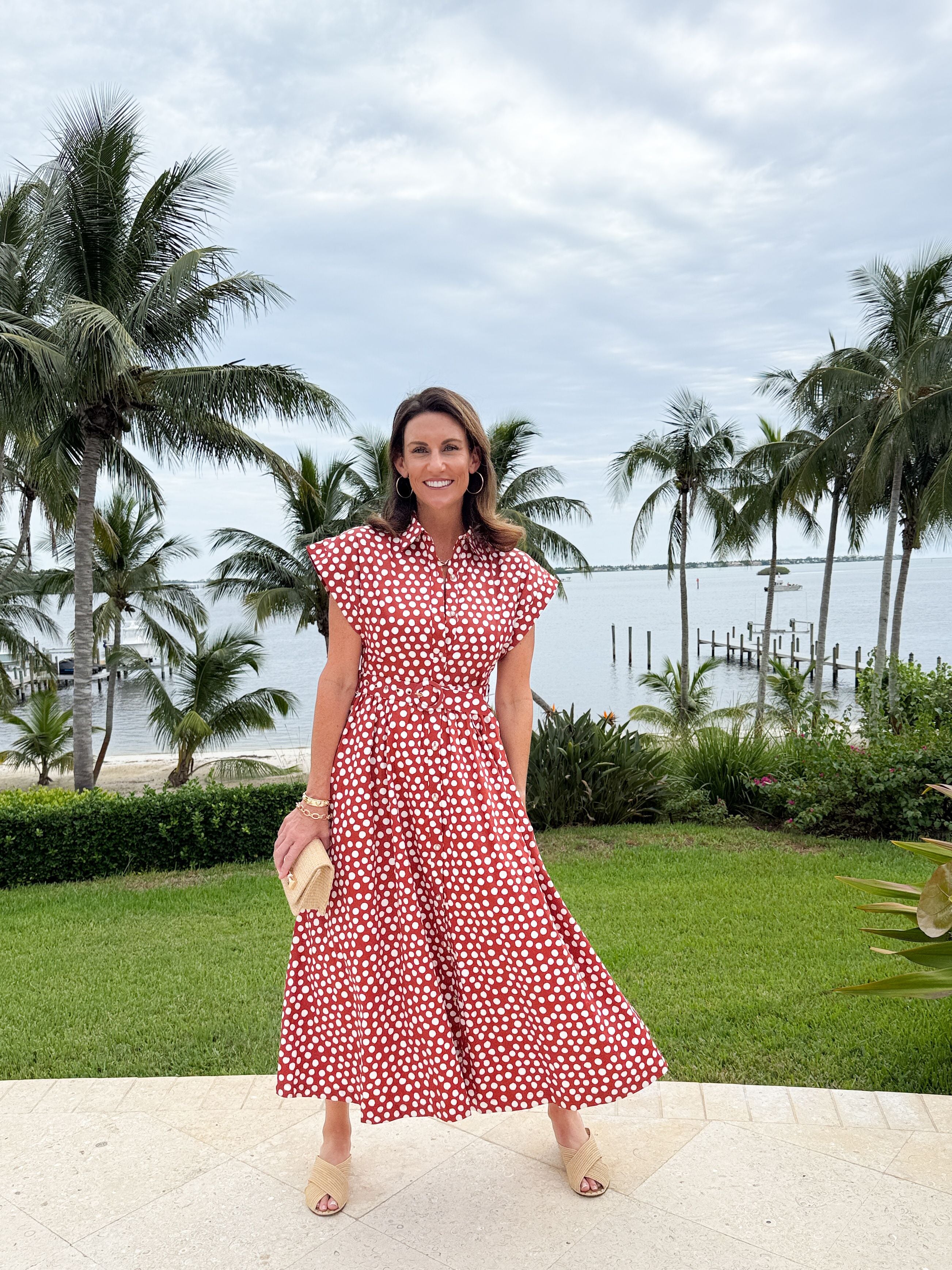 PROSPERINA Jocelyn Maxi Dress Spot On