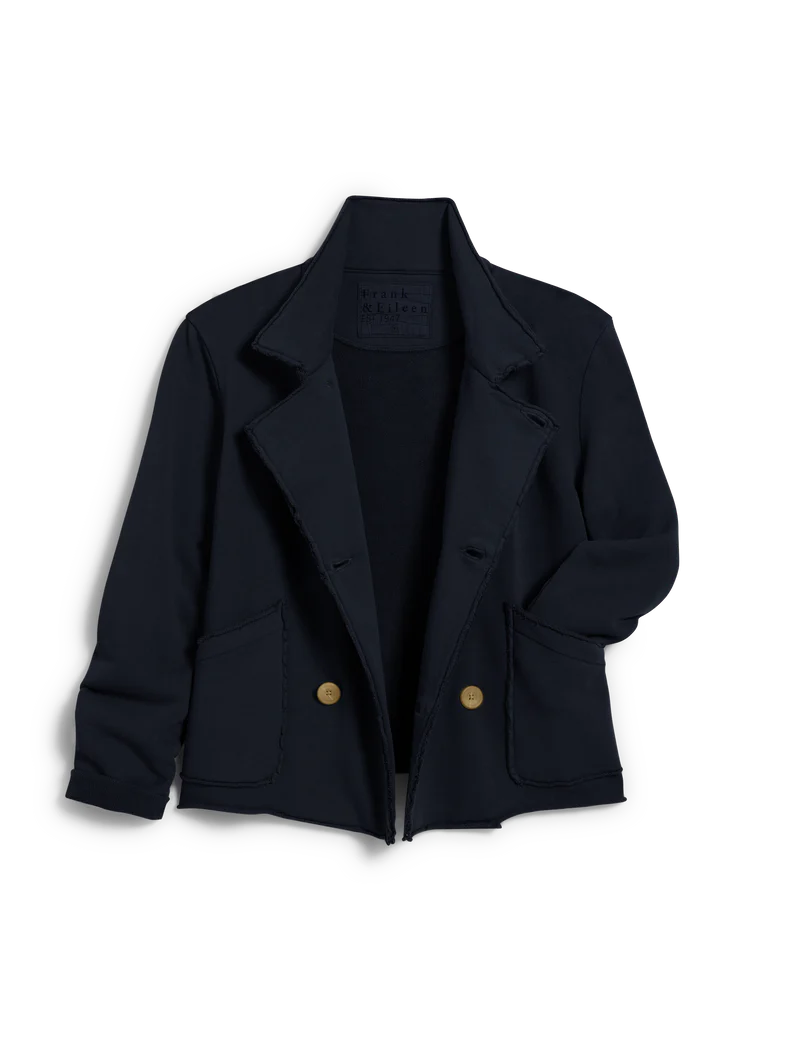 FRANK & EILEEN Mini Belfast Crop Peacoat British Royal Navy