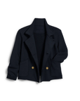 FRANK & EILEEN Mini Belfast Crop Peacoat British Royal Navy