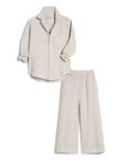 FRANK & EILEEN Eileen Button Up Sand