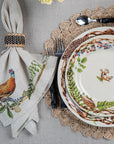 JULISKA Macrame Placemat Natural Set/4