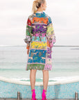 FINAL SALE LOLA AUSTRALIA Tottie Shirtdress Tiger Tiger