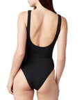 FINAL SALE LA PORTE Mandy One Piece Jet Black