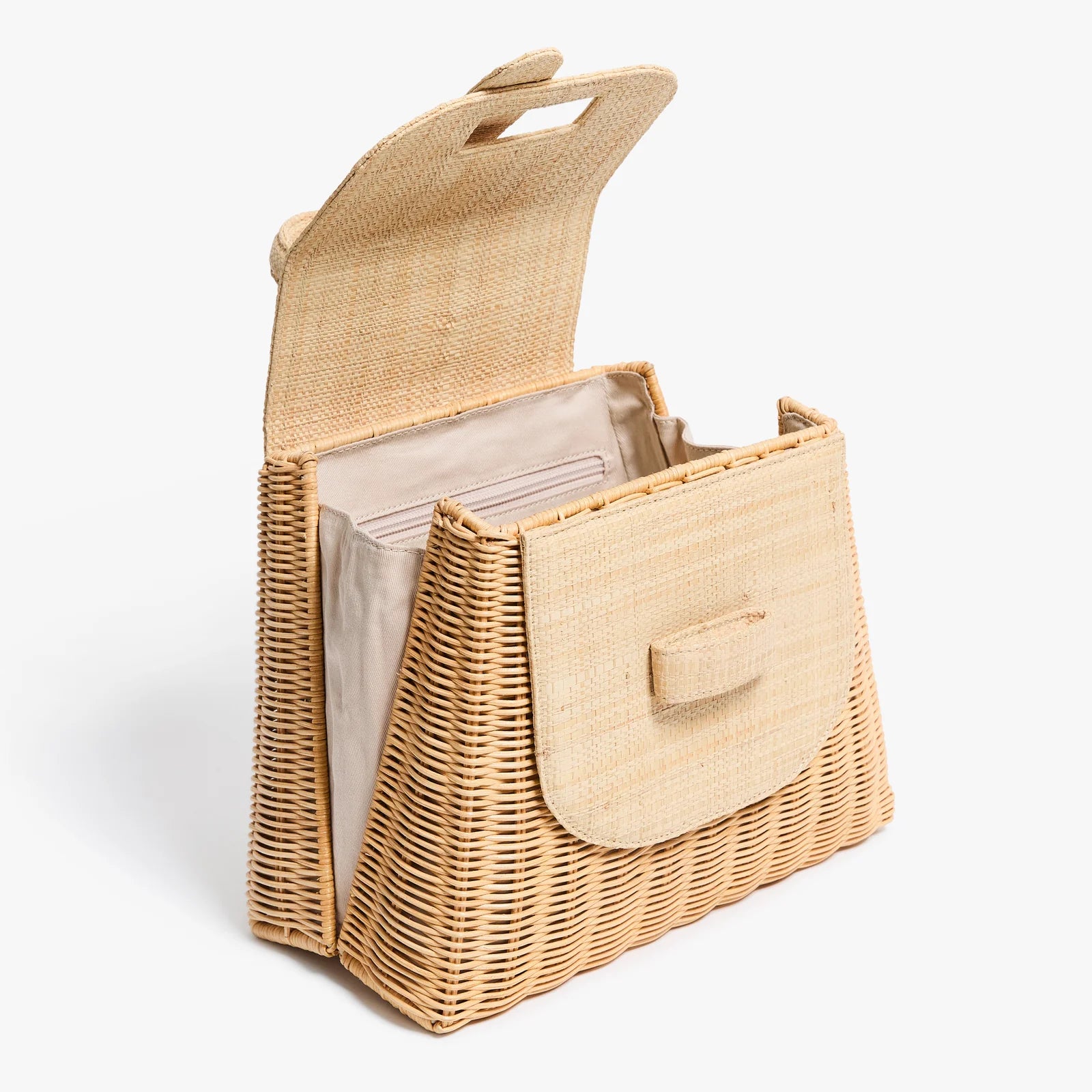 PAMELA MUNSON The Lady Bag Raffia