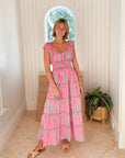 PINK CITY PRINTS Classic Rah Rah Ice Lolly Stripe