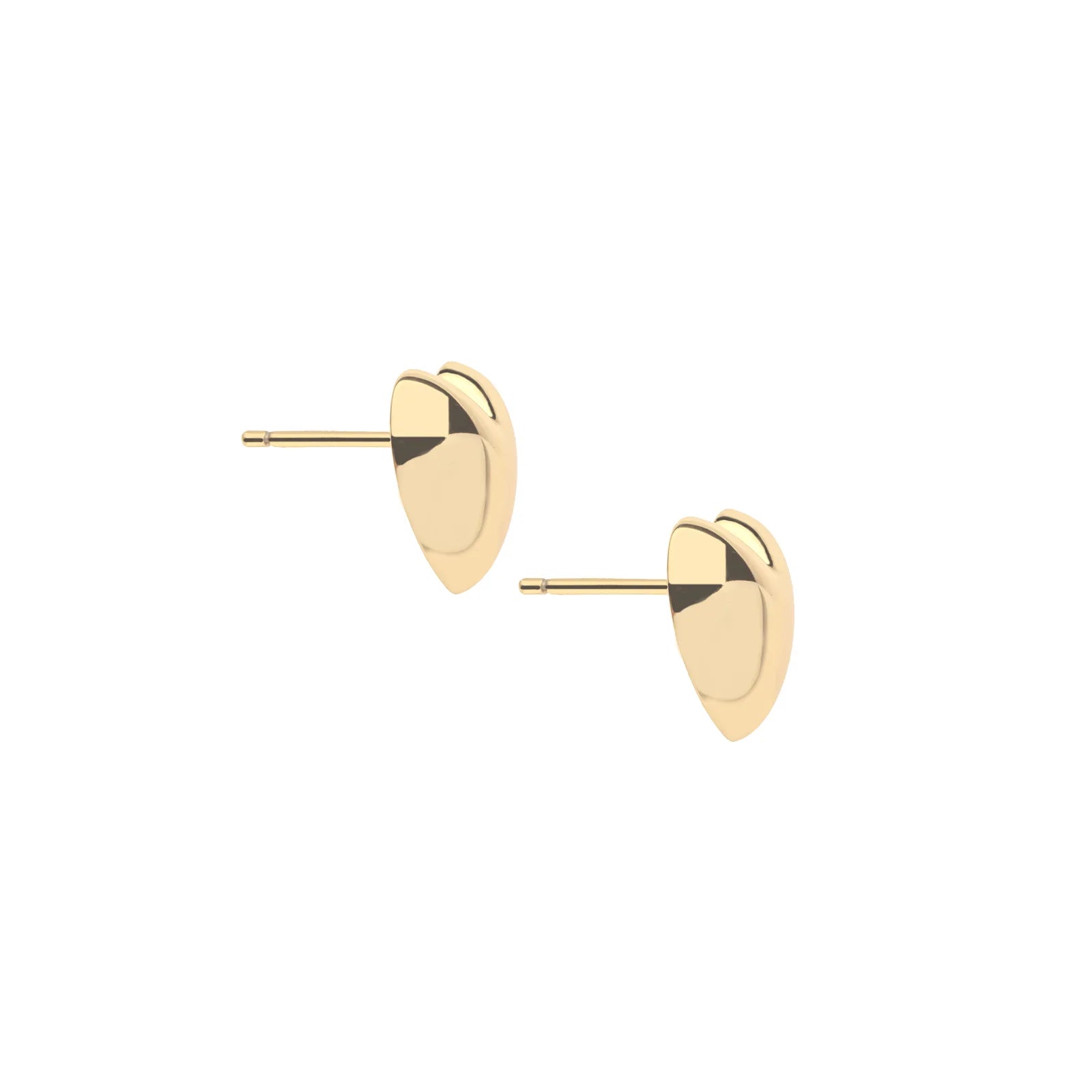 JANE WIN LOVE Tender Heart Stud Earrings