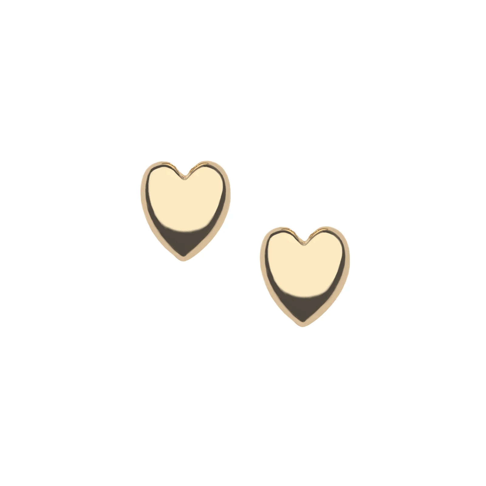 JANE WIN LOVE Tender Heart Stud Earrings
