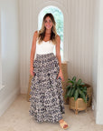 LOLA AUSTRALIA Valentina Skirt Starburst Latte