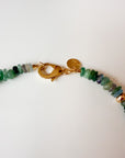 JANE WIN Seaglass Beaded Necklace