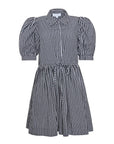 HUNTER BELL McCauley Dress Black/White Seersucker Gingham