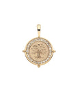 JANE WIN FAITH Petite Embellished Coin Beaded Satellite Chain